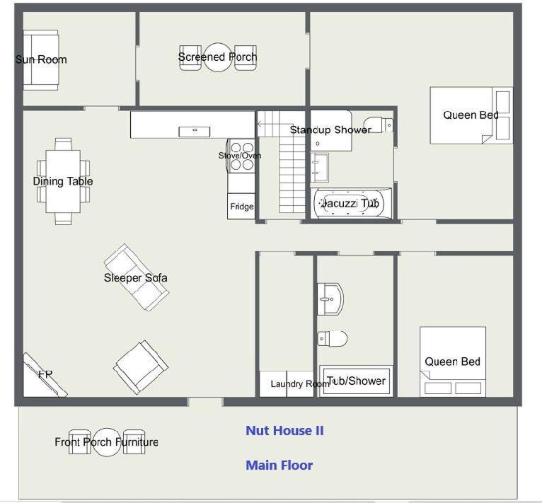 The Nuthouse Ii, Pool Table, Wifi, 1089 Free Tickets Each Paid Day, Dollywood And More Сивиървил Екстериор снимка